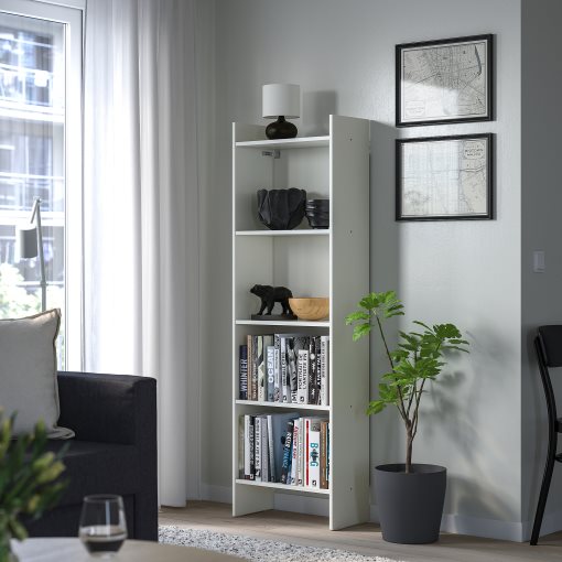 BAGGEBO, bookcase, 50x25x160 cm, 204.367.13