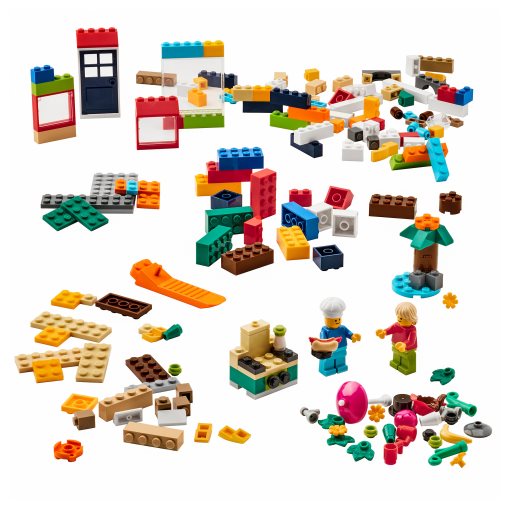 BYGGLEK, 201-piece LEGO® brick set, 204.368.88