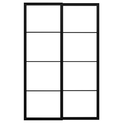 PAX, σκελετοί συρόμενων πορτών με ράγα, 150x236 cm, 204.581.87
