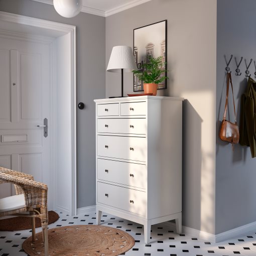 IDANÄS, chest of 6 drawers, 84x135 cm, 204.587.00