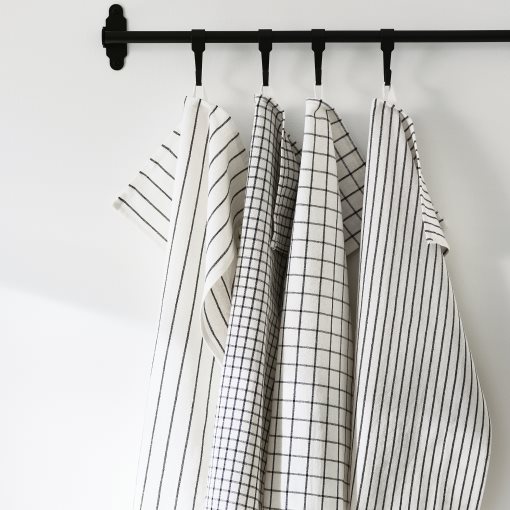 RINNIG, tea towel/4 pack, 45x60 cm, 204.763.46