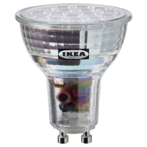 SOLHETTA, λαμπτήρας LED GU10 600 lumen/ρυθμιζόμενης έντασης, 205.484.09