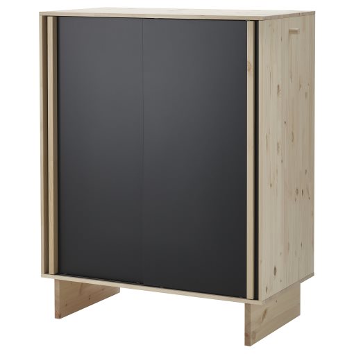 GLAMBERGET, ντουλάπα με 3 συρόμενες πόρτες, 117x63x150 cm, 205.645.12
