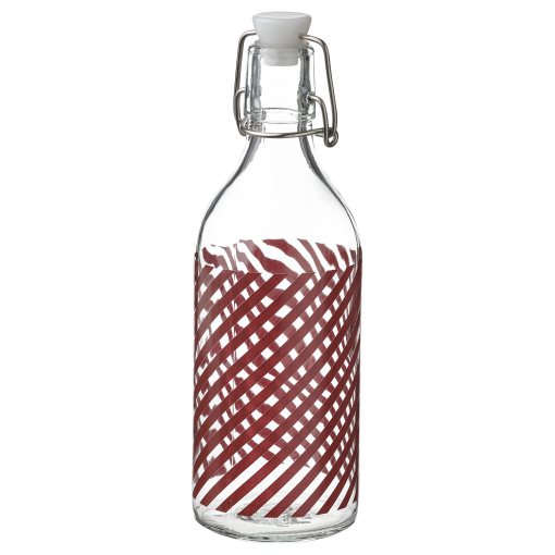 KORKEN, μπουκάλι με πώμα/διαφανές γυαλί, 0.5 l, 205.646.92