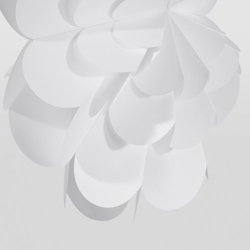 STRÅLA, καπέλο φωτιστικού/3D λουλούδι, 55 cm, 205.824.79
