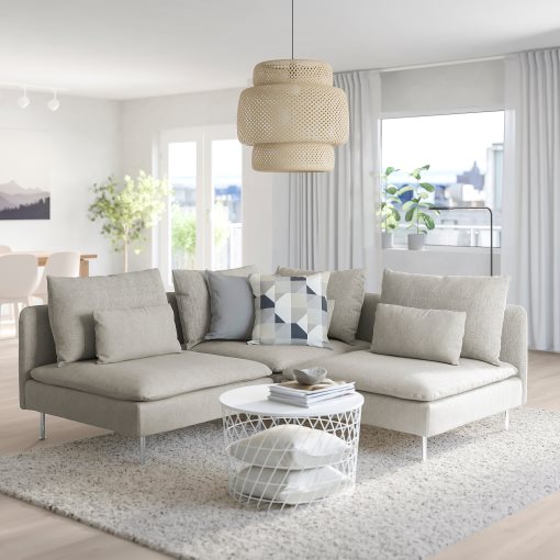 SÖDERHAMN, corner sofa, 3-seat, 293.058.83