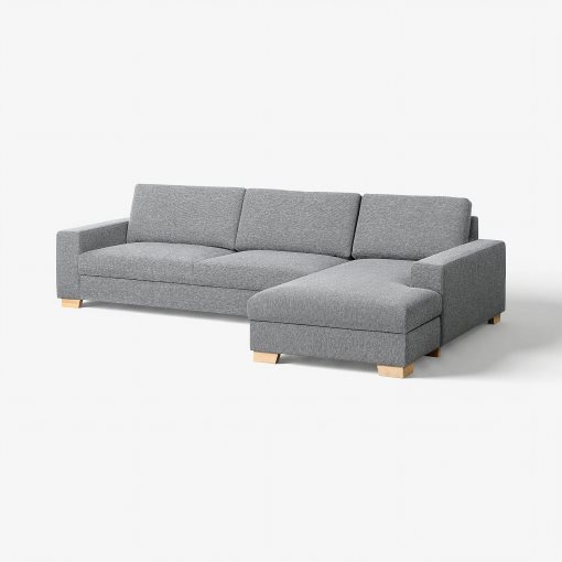SÖRVALLEN, 4-seat sofa with chaise longue/right, 293.147.88