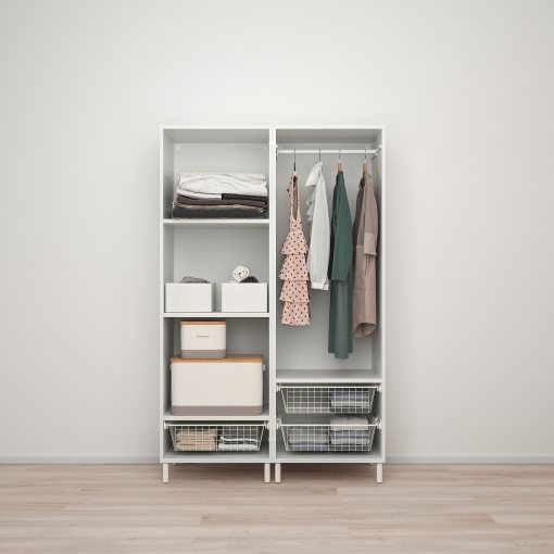 PLATSA, wardrobe with 2 doors, 120X57X191, 294.243.72