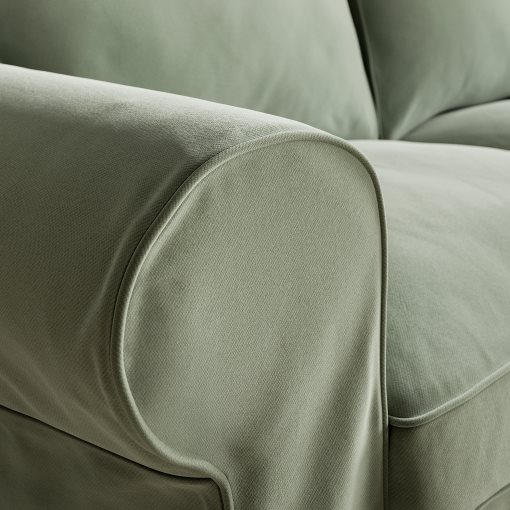 EKTORP, 3-seat sofa with chaise longue, 295.090.31
