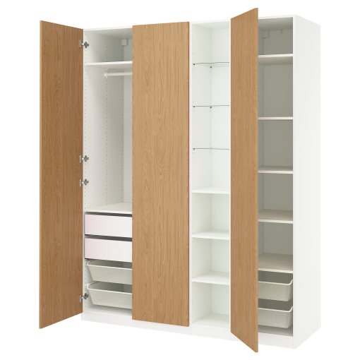 PAX/STORKLINTA, συνδυασμός ντουλάπας, 185x60x236 cm, 296.072.20