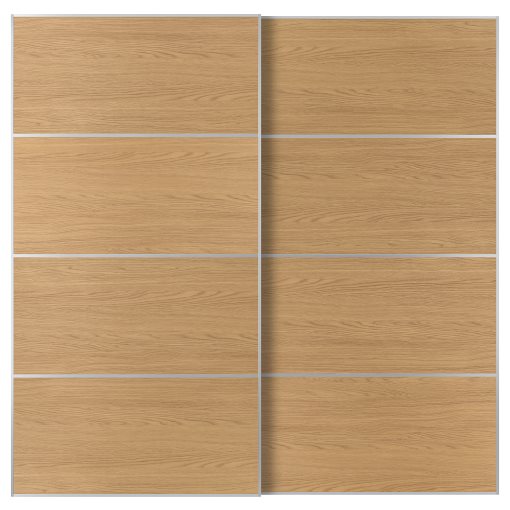 MEHAMN, pair of sliding doors, 200x201 cm, 296.090.16