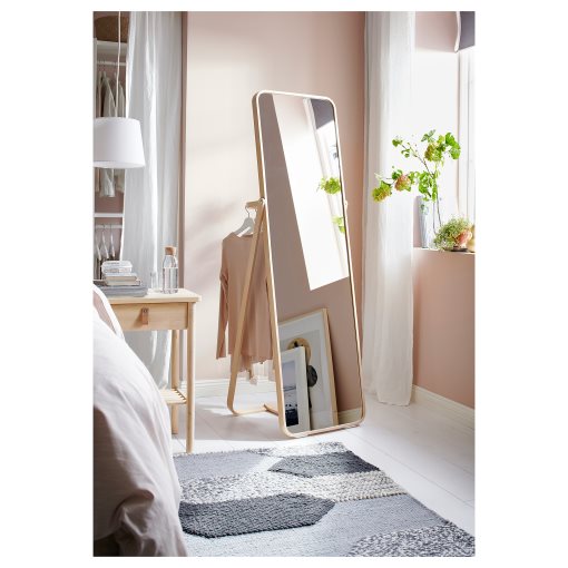 IKORNNES, standing mirror, 52x167 cm, 302.983.96