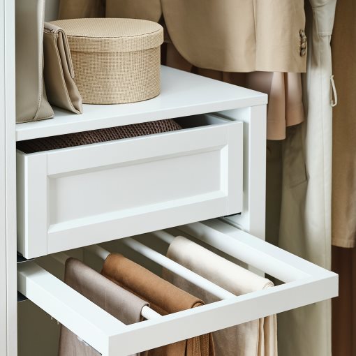 KOMPLEMENT, pull-out trouser hanger, 50x58 cm, 304.465.37