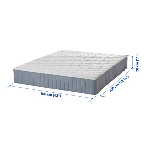 VÅGSTRANDA, pocket sprung mattress/firm, 160x200 cm, 304.507.51
