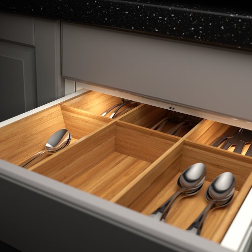 MITTLED, LED ktchn drawer lighting with sensor dimmable, 36 cm, 304.635.17