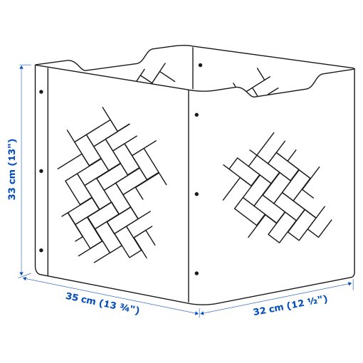 BULLIG, κουτί, 32x35x33 cm, 304.745.92