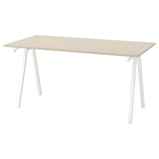 TROTTEN, underframe for table top, 140/160 cm, 304.747.52
