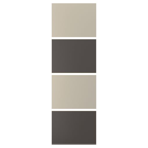 MEHAMN, 4 panels for sliding door frame, 75x236 cm, 305.109.10