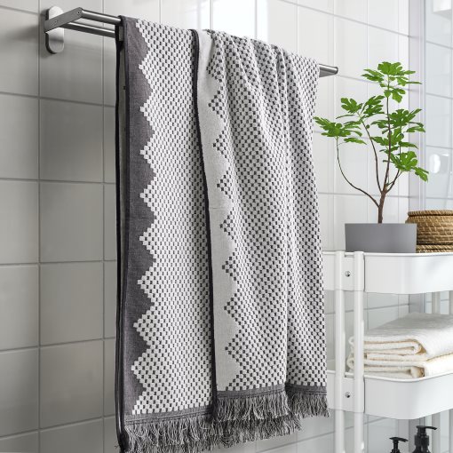 FJALLSTARR, bath sheet, 100x150 cm, 305.712.20