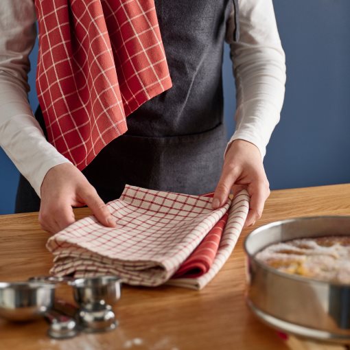 RINNIG, tea towel/4 pack, 45x60 cm, 306.099.06