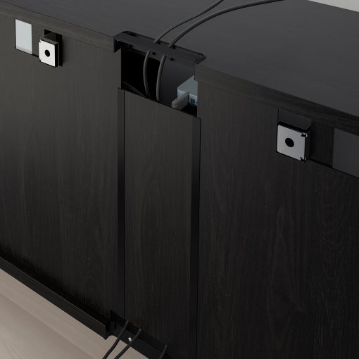 BESTÅ, TV bench with doors and drawers, 180x40x64 cm, 391.942.62