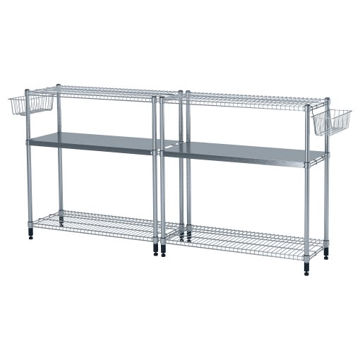 OMAR, 2 shelf sections, 211x36x94 cm, 392.790.44