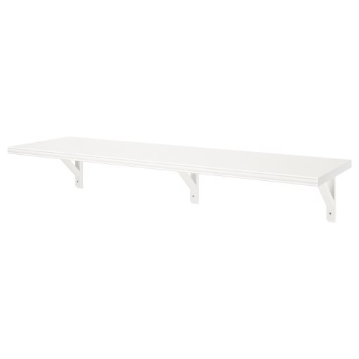 BERGSHULT/SANDSHULT, wall shelf, 120x30 cm, 393.260.26