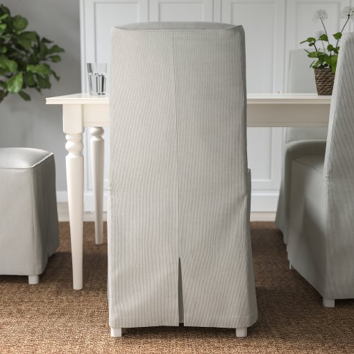 BERGMUND, καρέκλα με μακρύ κάλυμμα, 393.843.18