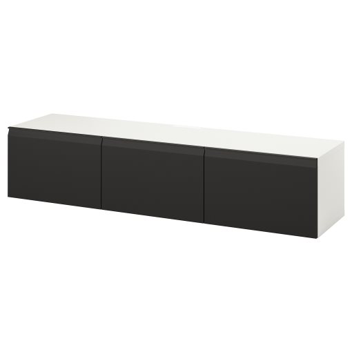 BESTÅ, έπιπλο TV με πόρτες, 180x42x38 cm, 395.693.31