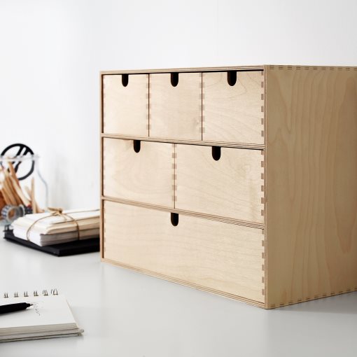 MOPPE, mini chest of drawers, 42x18x32 cm, 402.163.57
