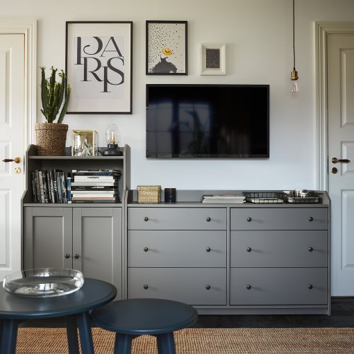 HAUGA, cabinet with 2 doors, 70x116 cm, 404.150.50