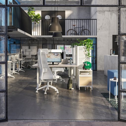 JÄRVFJÄLLET, office chair with armrests, 405.218.52