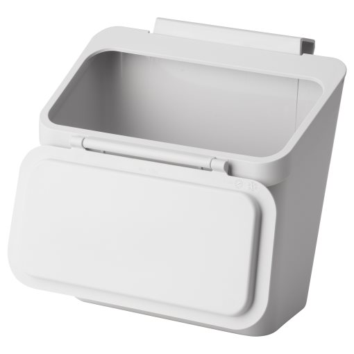 SKOLÄST, waste bin for cabinet with door, 405.610.13