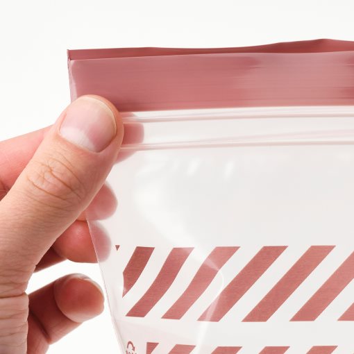 ISTAD, επανασφραγιζόμενη σακούλα τροφίμων ριγέ/25 τεμ. 0.3 l, 405.647.52