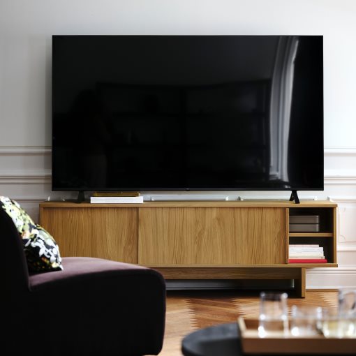 STOCKHOLM 2025, έπιπλο TV με συρόμενες πόρτες, 179x42x56 cm, 405.865.08