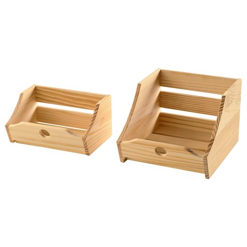 CHOKLADHAJ, food storage box, set of 2, 406.045.74