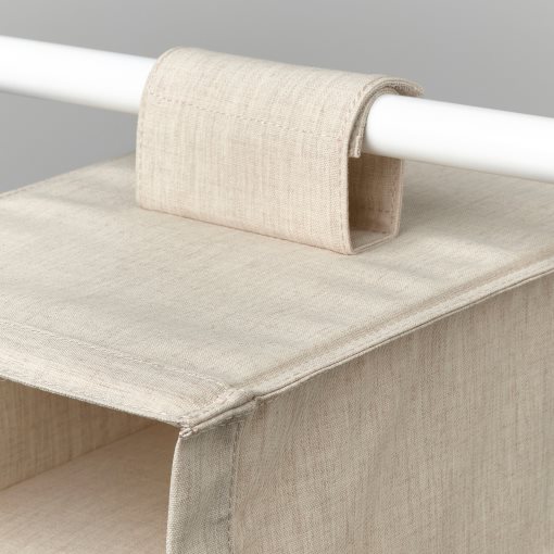 PURRPINGLA, hanging storage with 6 compartments, 22x34x80 cm, 406.122.63