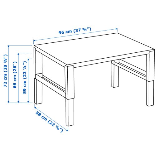 PÅHL, desk, 491.289.45