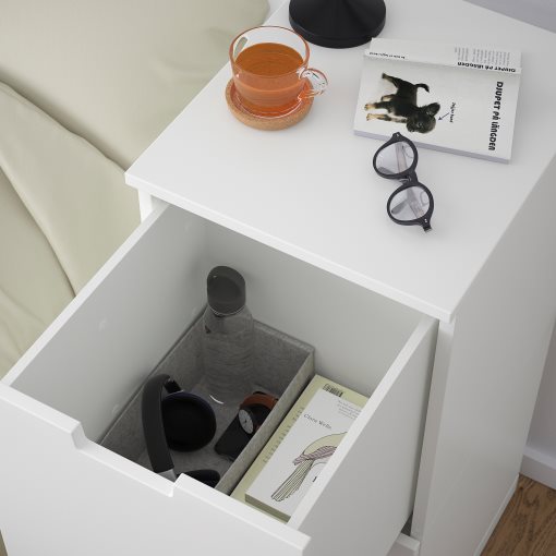 NORDLI, chest of 2 drawers, 40x99 cm, 492.765.49