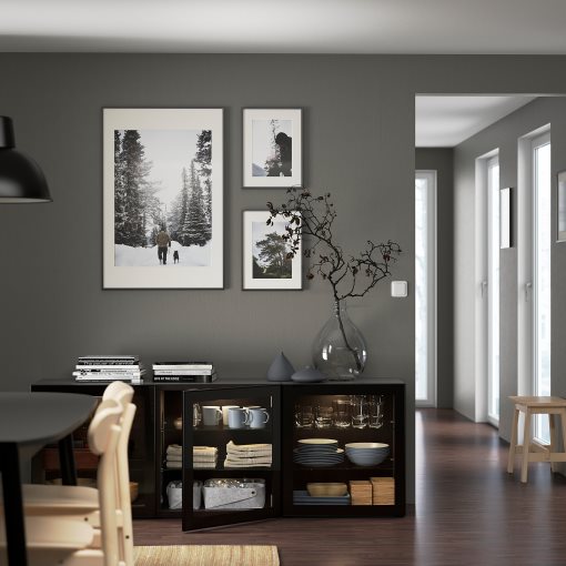 BESTÅ, storage combination with doors, 180x42x65 cm, 493.250.69