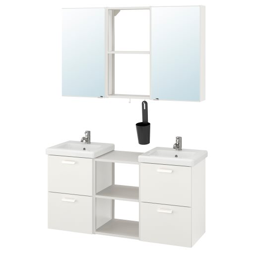 ENHET/TVALLEN, bathroom furniture, set of 26, 493.375.95