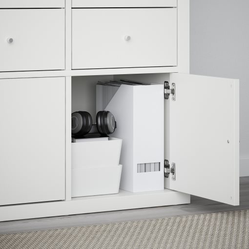 KALLAX/LACK, storage combination with shelf, 224x39x147 cm, 493.986.78