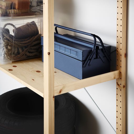 IVAR, 2 sections/shelves, 134x50x179 cm, 494.070.55