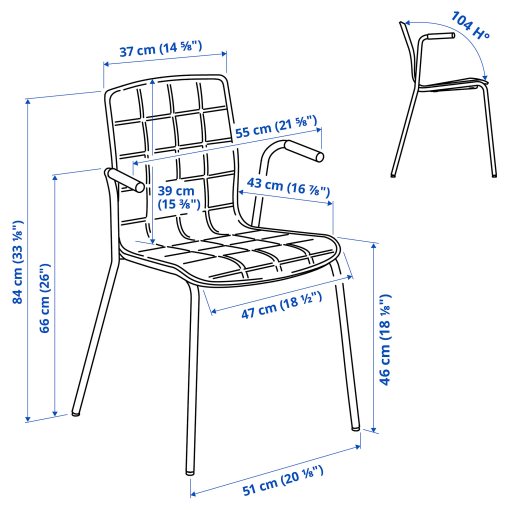 LÄKTARE, καρέκλα συνεδρίου, 495.032.50