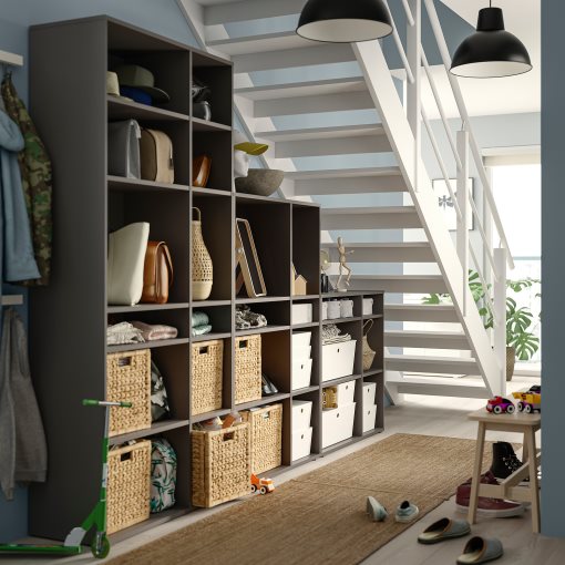 VIHALS, shelving combination, 286x37x200 cm, 495.210.70