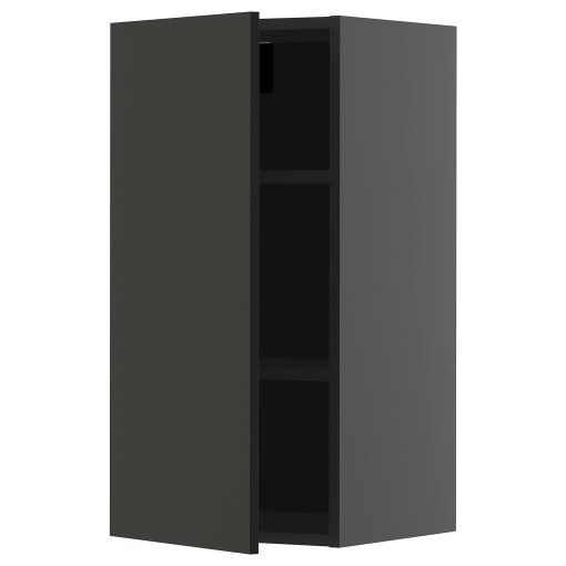 METOD, wall cabinet with shelves, 40x80 cm, 495.885.41