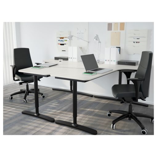 BEKANT, right-hand corner table top, 502.530.28