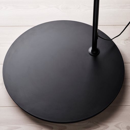 SKAFTET, floor lamp base, arched, 504.053.95