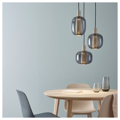 HÖGVIND, pendant lamp with 3 lamps, 504.929.29