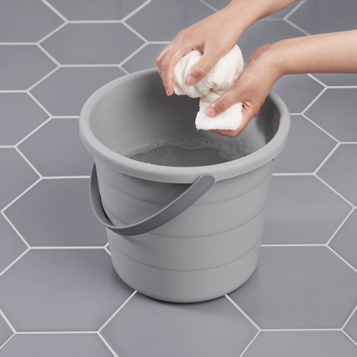 PEPPRIG, 3-piece bucket set with lid, 505.676.13